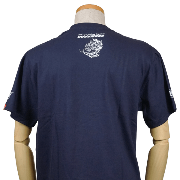 ネイビーTシャツ(カワハギ)うら