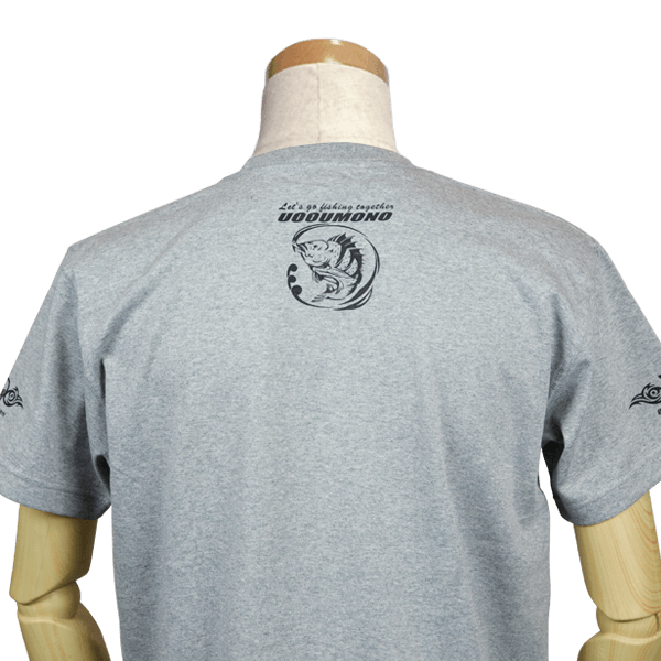 グレーTシャツ(クロダイ)うら